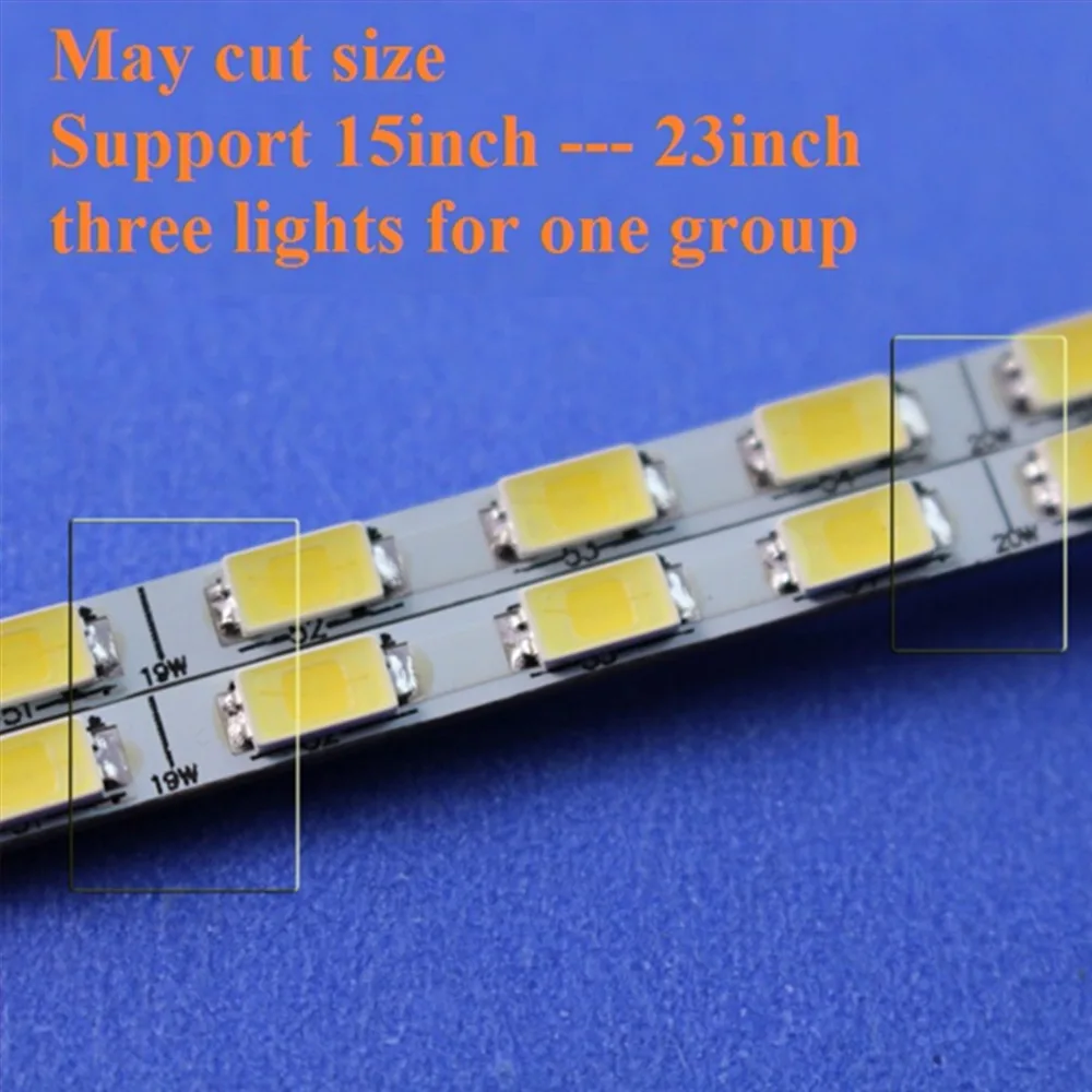 24 Inch adjustable light LED backlight kit 540mm work for 15"17"19"22"22 inch 24" upgrade LCD screen to Monitor | Лампы и