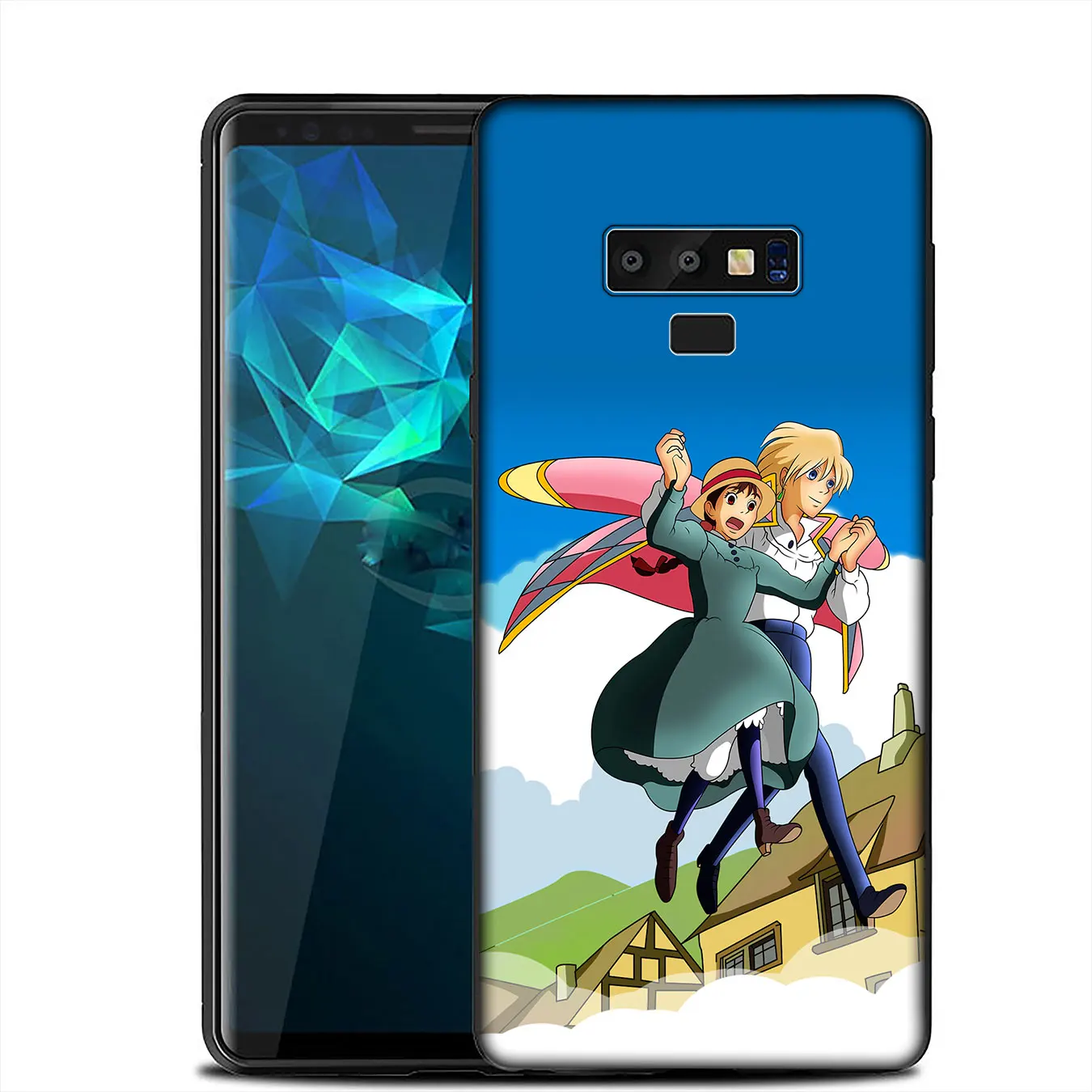 IYICAO Howl's Moving Castle Мягкий силиконовый чехол для Samsung Galaxy A6 A9 A8 A7 2018 A3 A5 2016 2017 Note 9 8 10