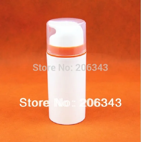 100 мл пластиковая безвоздушная бутылка для лосьона крема BB косметическая