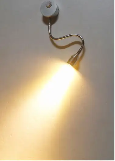 Алюминиевый гибкий светодиодный светильник для чтения 3 Вт светодиодные