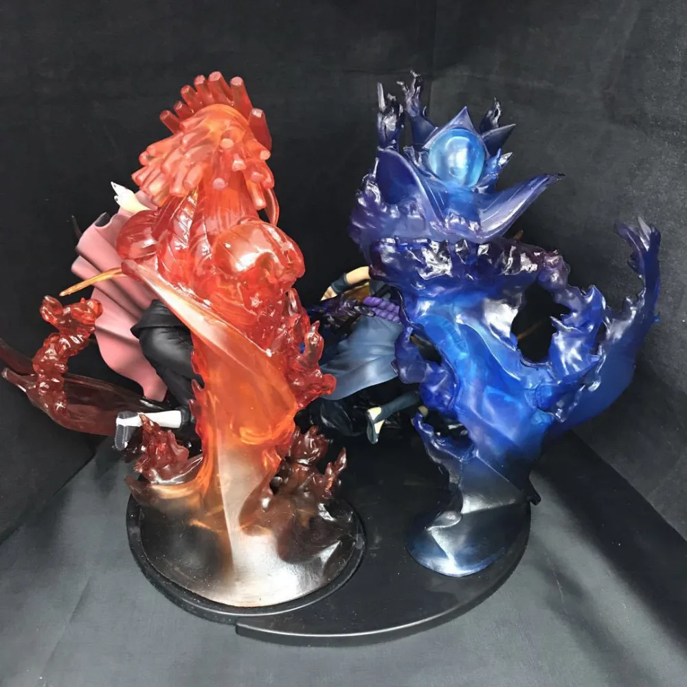 Huong аниме 25 см Наруто доставка Uchiha Sasuke Itachi Susanoo Kizuna отношение ПВХ фигурка