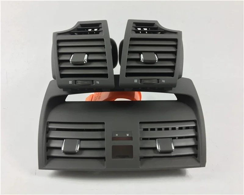set 3pcs SKTOO автозапчасти центральный инструмент кондиционер на выходе вентиляционное отверстие приборной панели воздушный сопло для моделей Toyota Camry 2006-2011 - Название цвета: set 3pcs