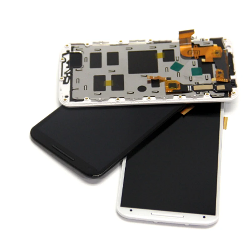 Новый Белый для Motorola MOTO X2 Xt1092 Xt1095 Xt1097 протестированный ЖК дисплей сенсорный экран
