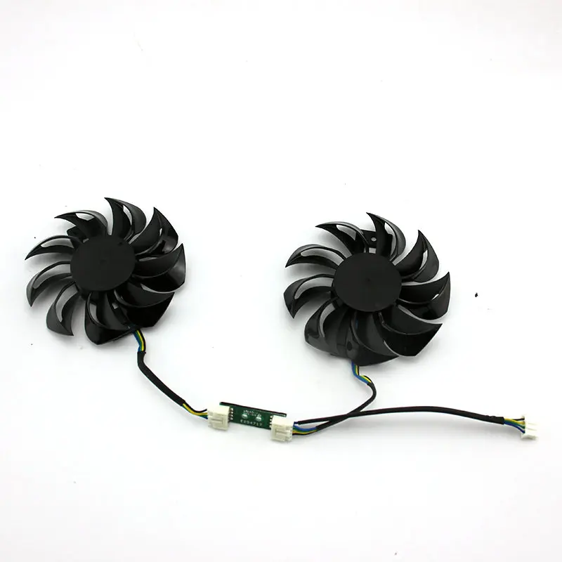 Оригинальный GA81B2U DC12V 0.38A для DATALAND RX460 Графика карты вентилятор охлаждения|Кулеры