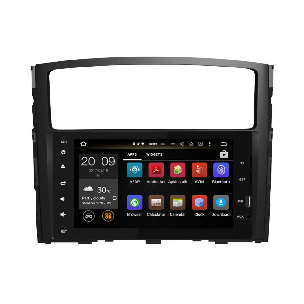 8 дюймовый Android IPS экран 4 ГБ ОЗУ Автомобильный GPS радио головное устройство для