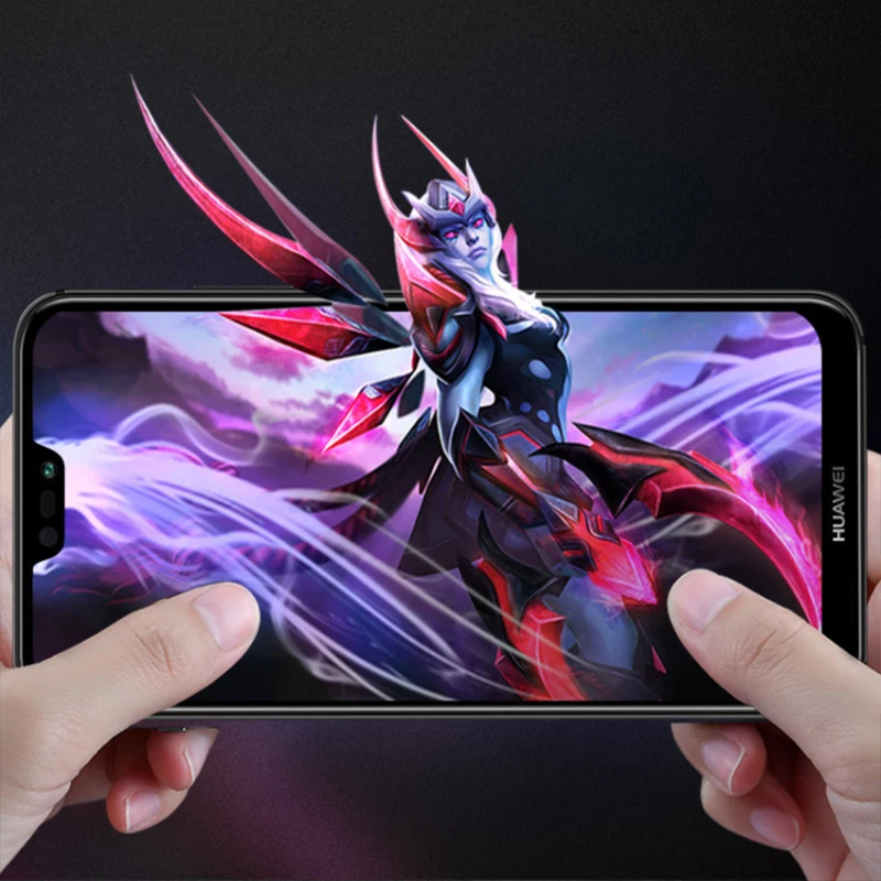 Закаленное стекло 5D с полным покрытием для Huawei Honor 10 8 9 Lite Защитное экрана P20 Mate10 pro