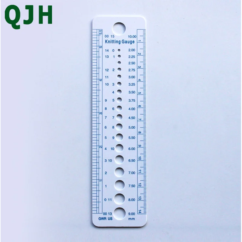 1 шт Размеры Великобритании США Канады вязальная игла манометр дюймов швейная