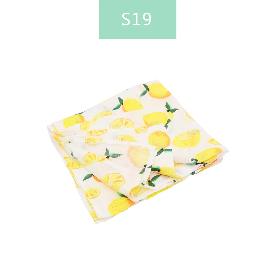 S19-muslin swaddle Elinfant муслиновое детское Пеленальное Одеяло для новорожденных, вискозное стрейчевое вязаное обертывание, гамак, пеленание, обивка, обёрточная бумага, банное полотенце - Цвет: S19-muslin swaddle