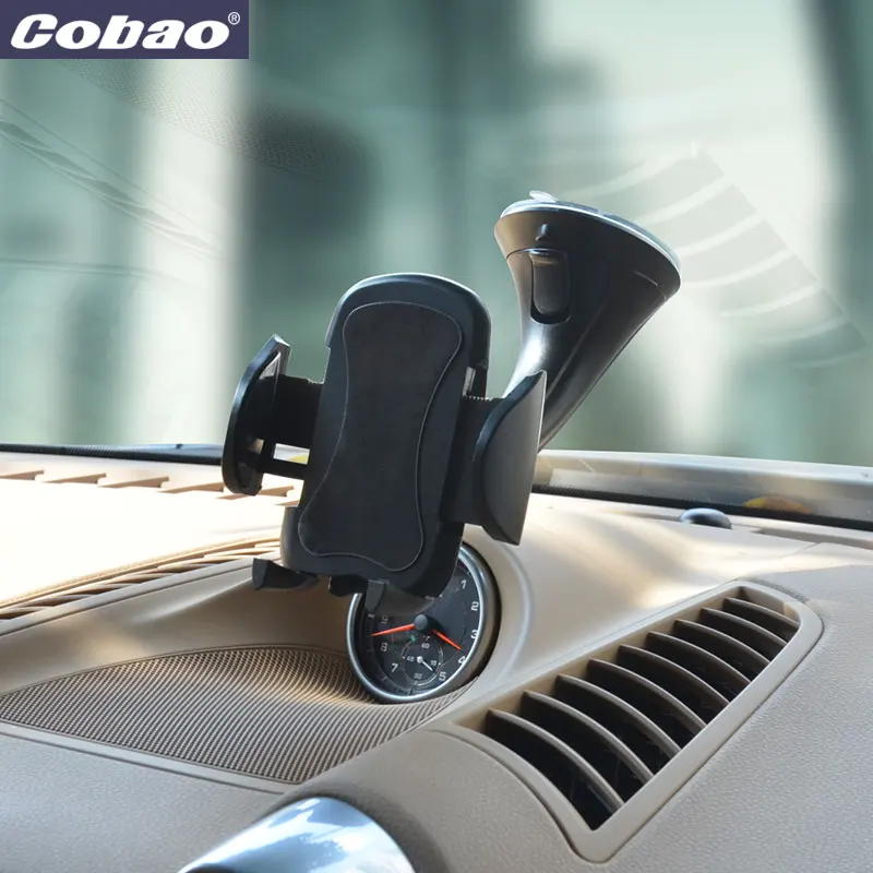 Cobao Универсальный автомобильный держатель телефона Сильный всасывания