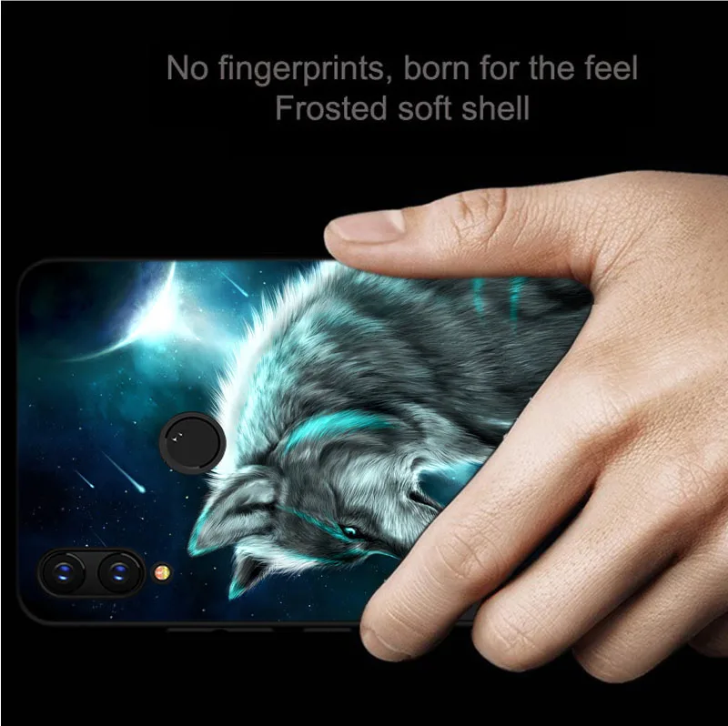 Чехол для huawei p30 pro nova 2i 4 4e Mate 20 10 lite Y5 6 7 P smart plus 2019 черный мягкий силиконовый чехол |