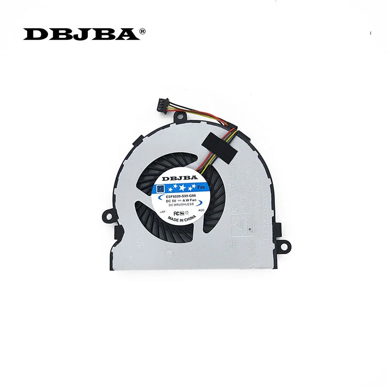 Новый вентилятор ЦП для HP 15-ba078dx 15-ba052wm 15-ba079dx Вентилятор охлаждения ЦП