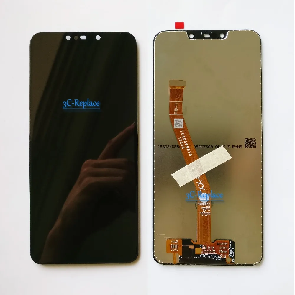 100% протестированный 6 3 дюймовый для Huawei P Smart + / Plus INE LX1 L21 ЖК дисплей сенсорный