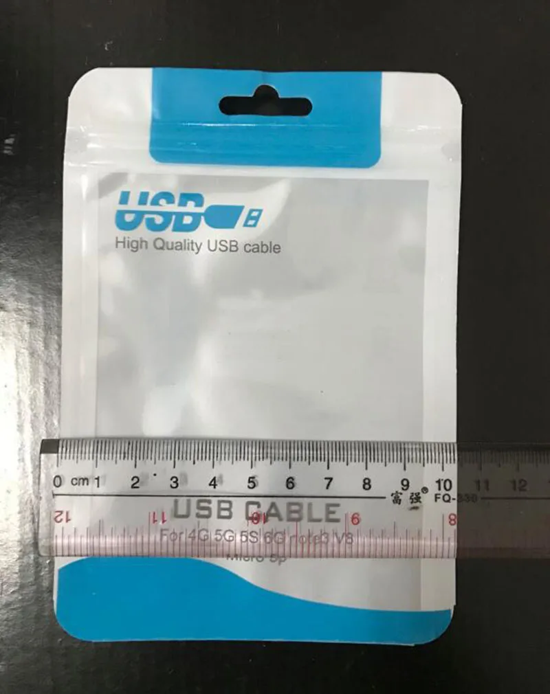 Пластиковый пакет с застежкой для розничной продажи повесить отверстие поли