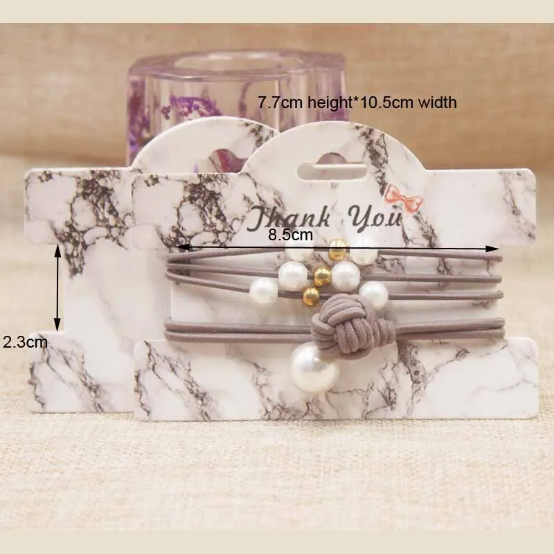 20 шт. ювелирная заколка в виде белых бумажных сережек визиток браслетов ожерелий