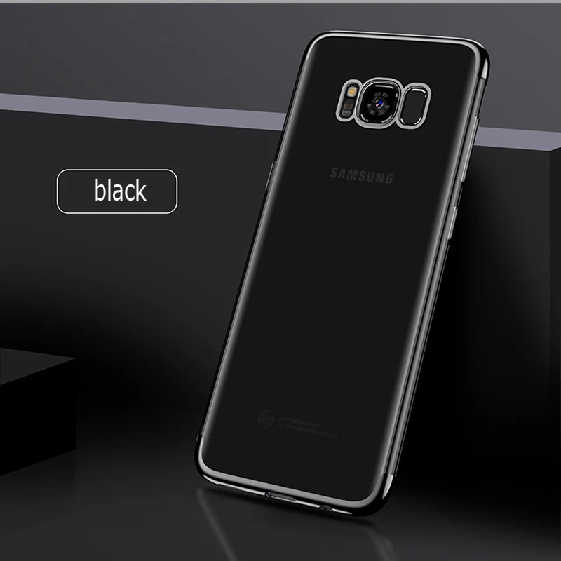 Чехол для телефона FlyTo Samsung Galaxy S9 S8 Plus силиконовый прозрачный чехол S7 Note 8 9 Edge TPU |