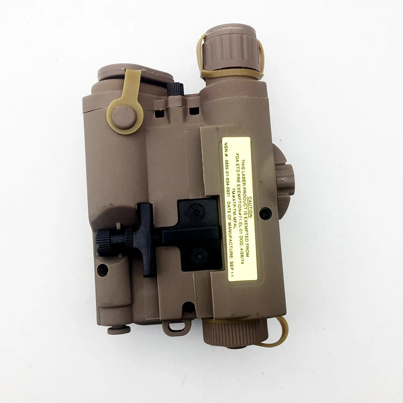 Airsoft Tactical RIS установка аккумуляторной батареи Модель виртуальной AN/PEQ 15 Tan/Black/FG