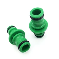 2 way quick connector agriculture garden watering hose connector pipe accessories plumbing joiners 50 pcs
