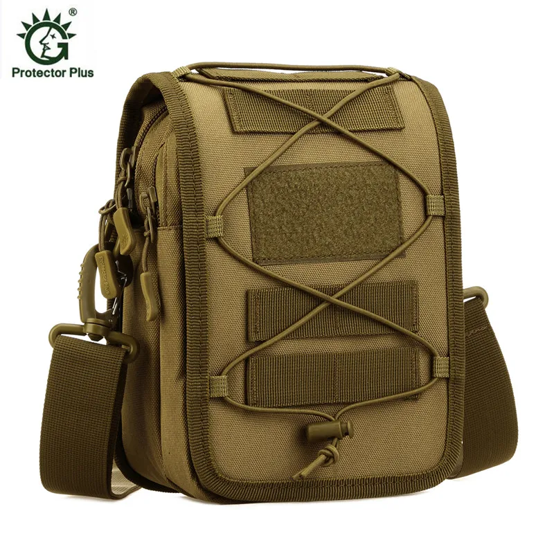 Мужская сумка Кроссбоди от бренда Protector Plus многофункциональная мужская через