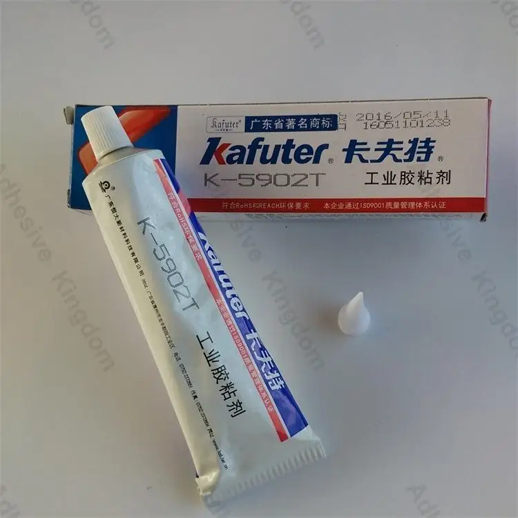 Kafuter 100 г K 5902T прозрачный силиконовый герметик промышленные клеи