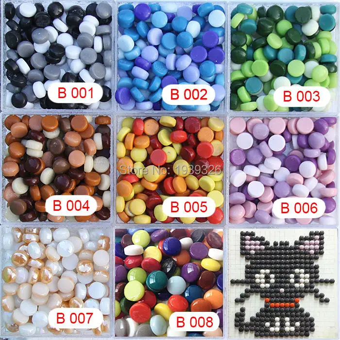 DIY мозаичная плитка для рукоделия 200 г цветочный горшок ваза бонсай садовые
