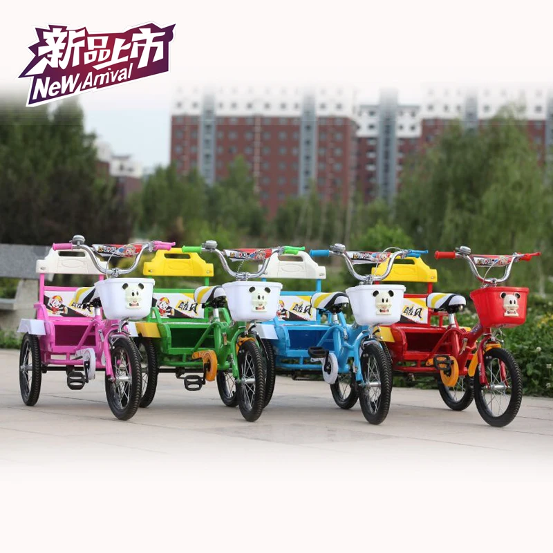 Новые дети с складной велосипед трехколесный ведро мода прохладный ребенка шины