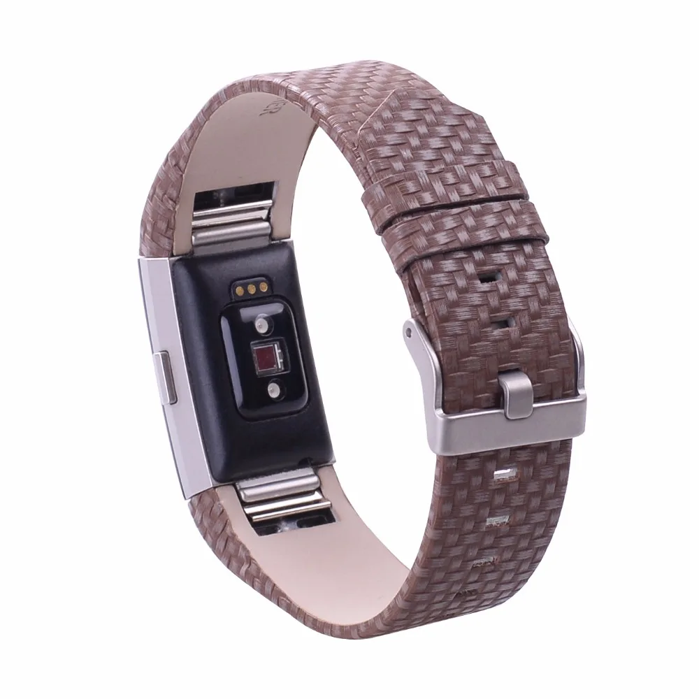Роскошные Пояса из натуральной кожи ремешок для fitbit заряд 2 Smart Браслет заменить для fitbit заряд 2 сердечного ритма браслет заме