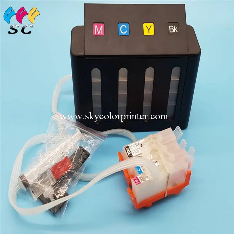 Пустые СНПЧ для HP 655 принтера Deskjet 4615/4625/3525/5525 с чипом ARC|Чернильные картриджи| |