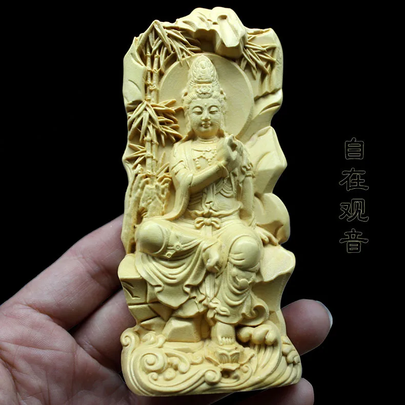 Кулон Самшит ручной работы &quotGuanyu&quot высота 11 см бесплатная доставка | Украшения и