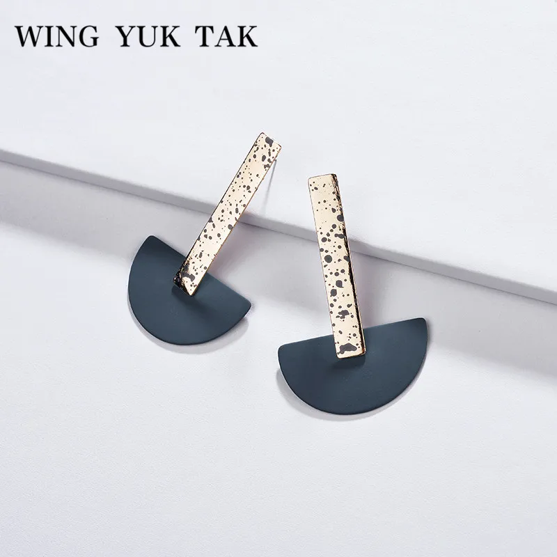 Wing yuk tak новинка 2019 OL современные женские серьги модное ювелирное изделие хит