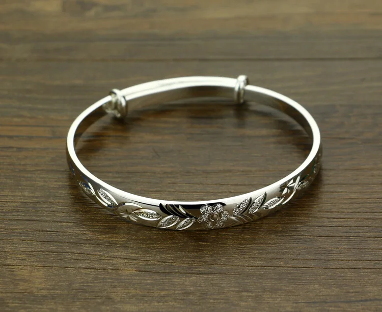 Очаровательный браслет из стерлингового серебра 925 пробы. Модный женский Браслет