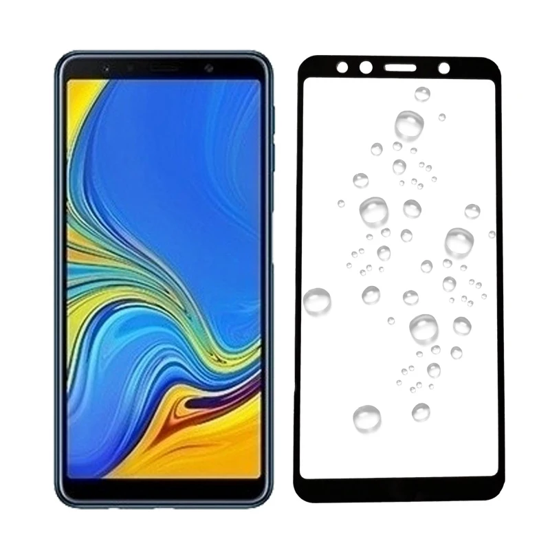 2 шт для samsung Galaxy A7 закаленное стекло для samsung Galaxy A7 защита экрана для samsung Galaxy A50 A40 A30