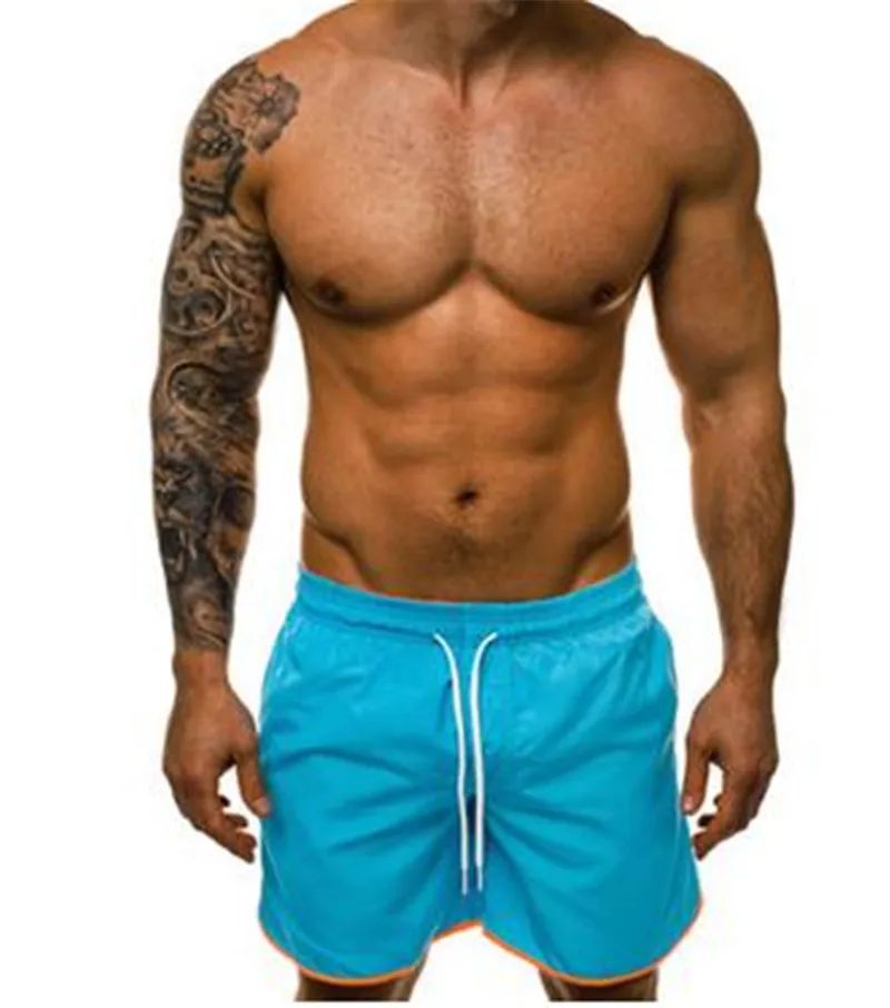 

Men Summer Beach Casual Shorts Athletic Gym Sports Training Short