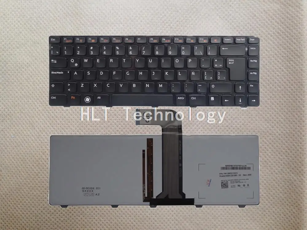 Оригинальная и новая черная клавиатура TI с подсветкой для DELL Inspiron N4110 M4110 N4120 M4120 14R