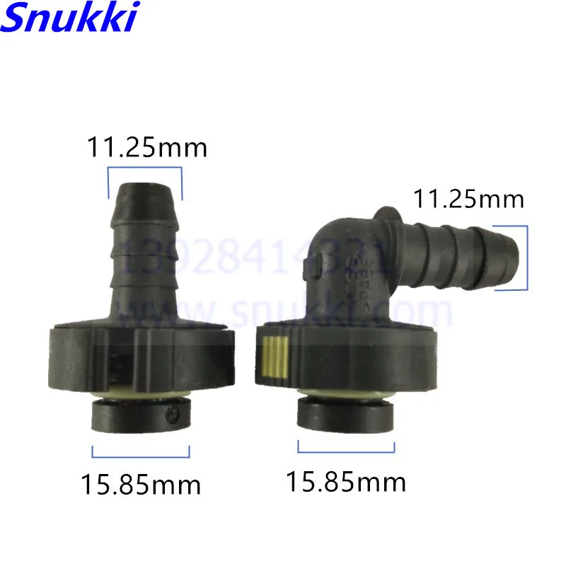 

high quality plastic connector fuel line quick connector for shaanqi delong EFI car for big truck car 2pcs a lot