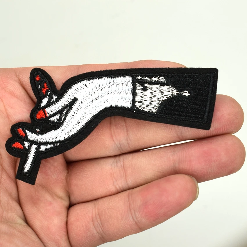 Распродажа 2 шт. женские нашивки с изображением рук мира бесплатная доставка