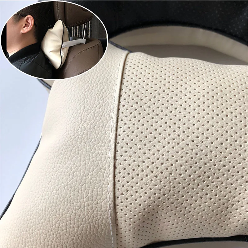 

2pcs Car neck pillows universal headrest case for Lifan all Model X60 CEBRIUM 320 330 520 620 720 820