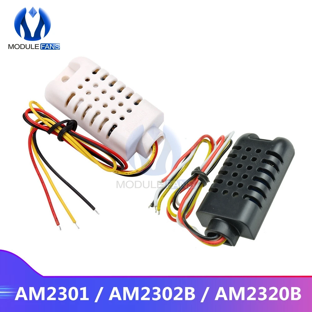 Цифровой модуль датчика температуры и влажности AM2320 AM2320B AM2301 AM2302B совместимая