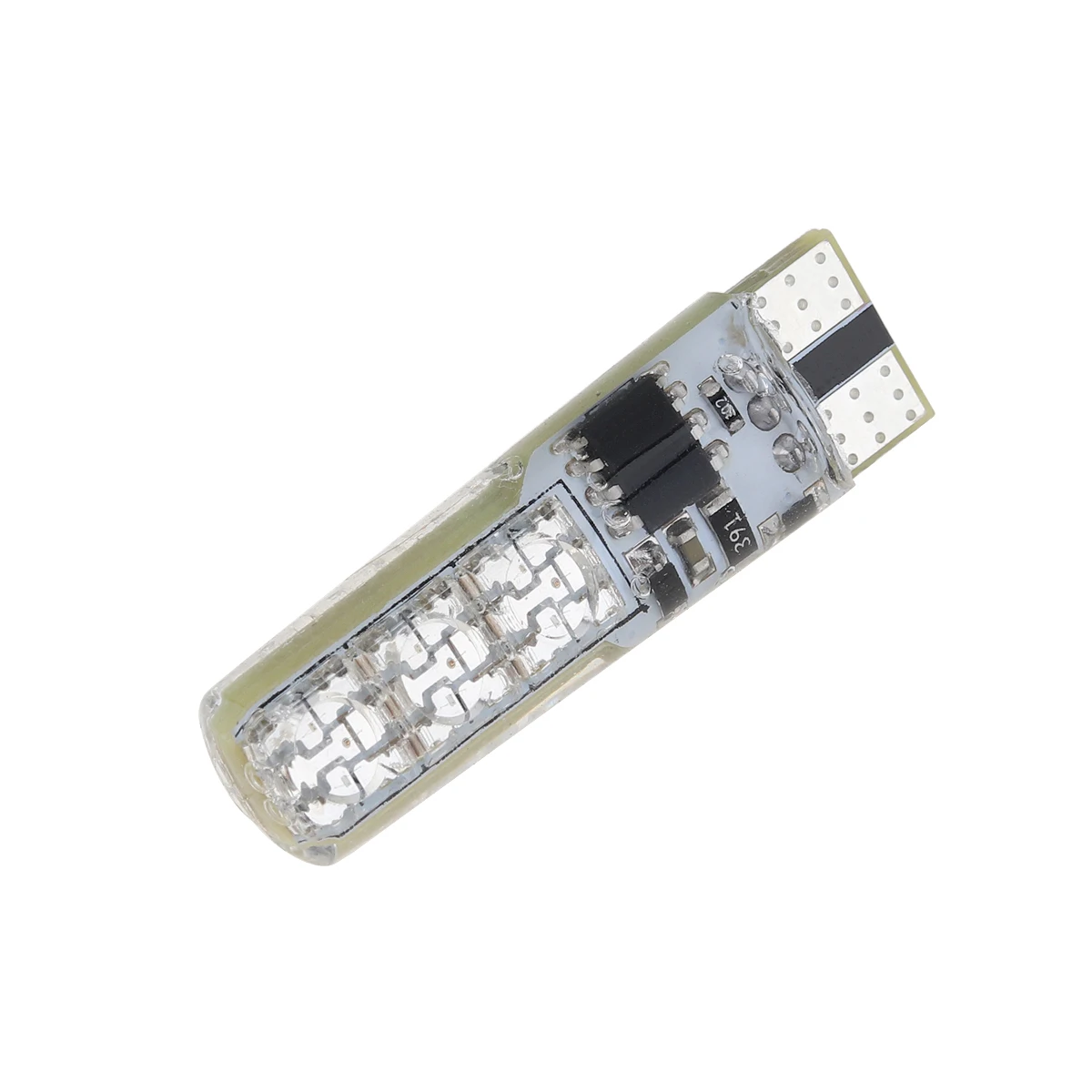 2 шт. автомобильный T10 12 В RGB 5050 светодиодный светильник на танкетке декоративный