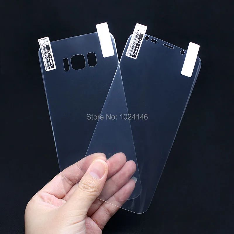1 комплект 3D изогнутая пленка с полным покрытием мягкая ПЭТ для защиты экрана Samsung