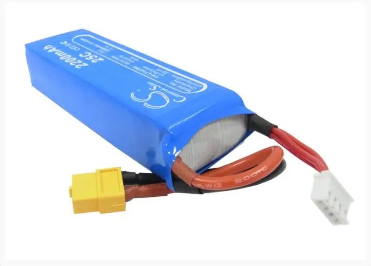 Аккумулятор Cameron Sino 2200 мАч для DJI FC40 Phantom 1 P1-12 WALKERA Runner 250 RC Hobby battery | Электроника