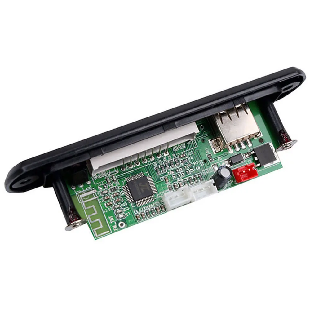 Автомобильный Bluetooth MP3 WMA FM AUX декодер 12 В постоянного тока плата аудио модуль TF SD