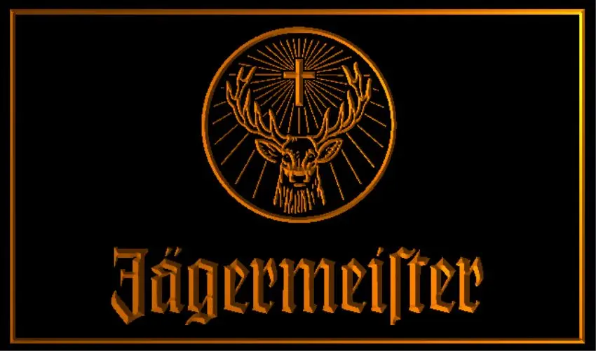 B-182 jagermeister пивной бар Пивной клуб 3d вывески светодиодный неоновый свет Знак Домашний Декор ремесла