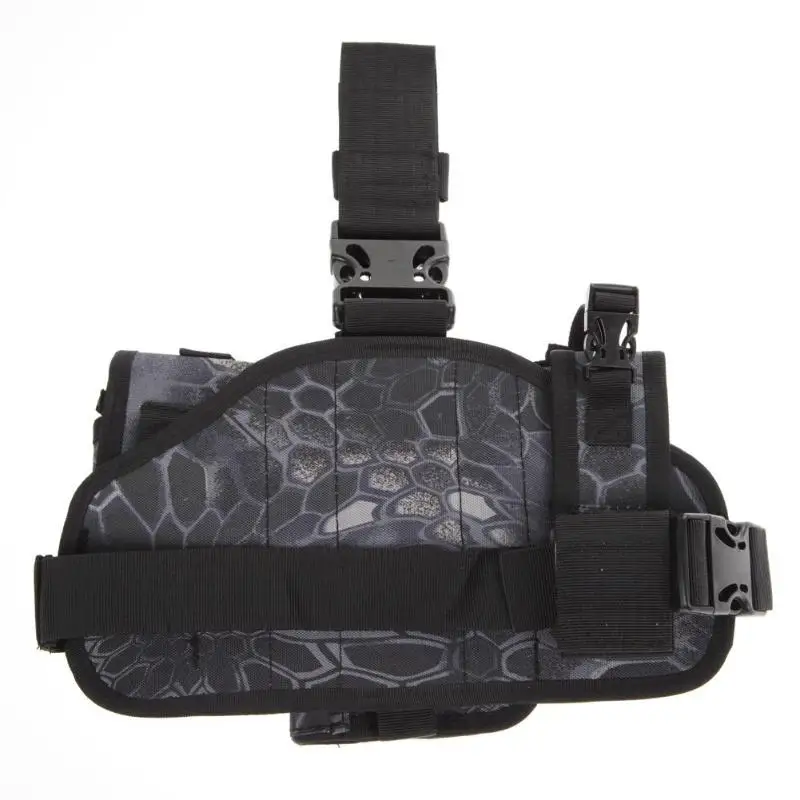 Molle быстрая отсоединяющаяся откидная ножка противоскользящая кожаная кобура с MOLLE Чехол для мусора держатель 31 см x 19 см Высокое качество