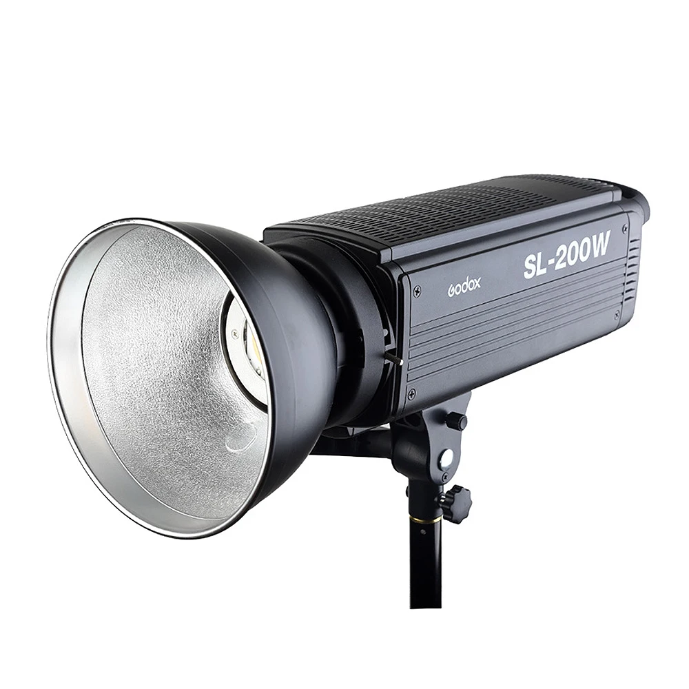 Бесплатная DHL Godox SL-200W 200Ws 5600K студийный светодиодный светильник для непрерывного