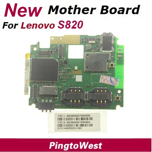 Оригинальная материнская плата Lenovo S820 с IMEI Lable от сервисный центр бесплатная