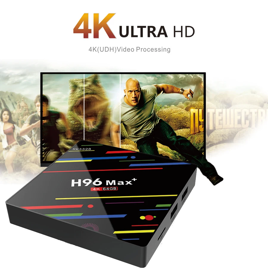 Android 9 0 Смарт ТВ бокс H96 Max + RK3328 4 Гб ОЗУ 64 ПЗУ 5G Wifi 100 м LAN H.265 TV Box VP9 USB 3 Польша