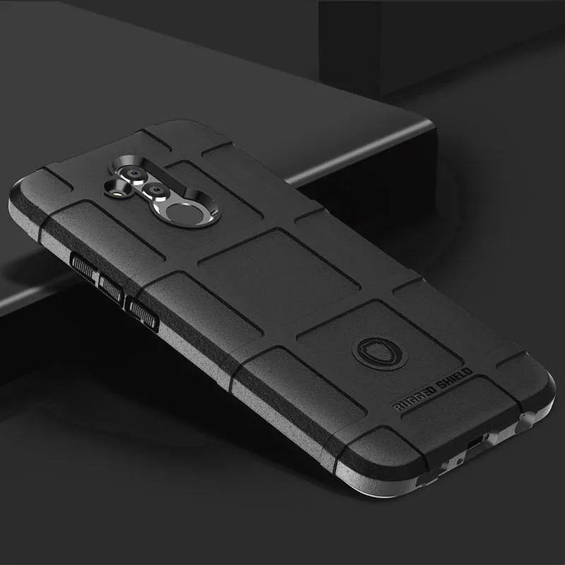 

Чехол для Huawei Mate 20 Lite, Мягкий Силиконовый прочный Чехол, противоударный бронированный защитный чехол-накладка для Huawei Mate 20 Lite