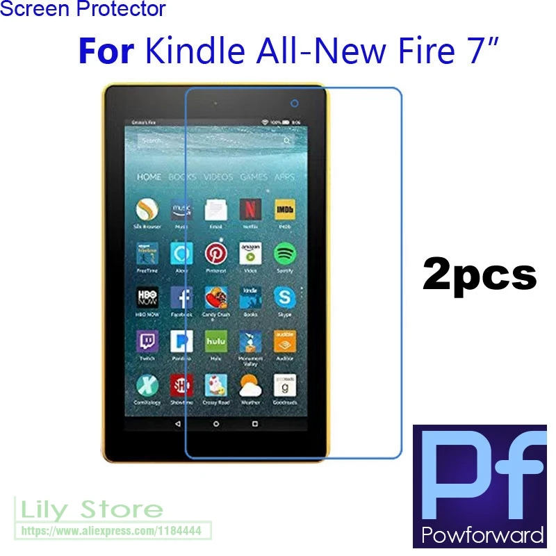 2 шт/партия Защитная пленка для экрана анти-отпечатков пальцев Amazon все-новый