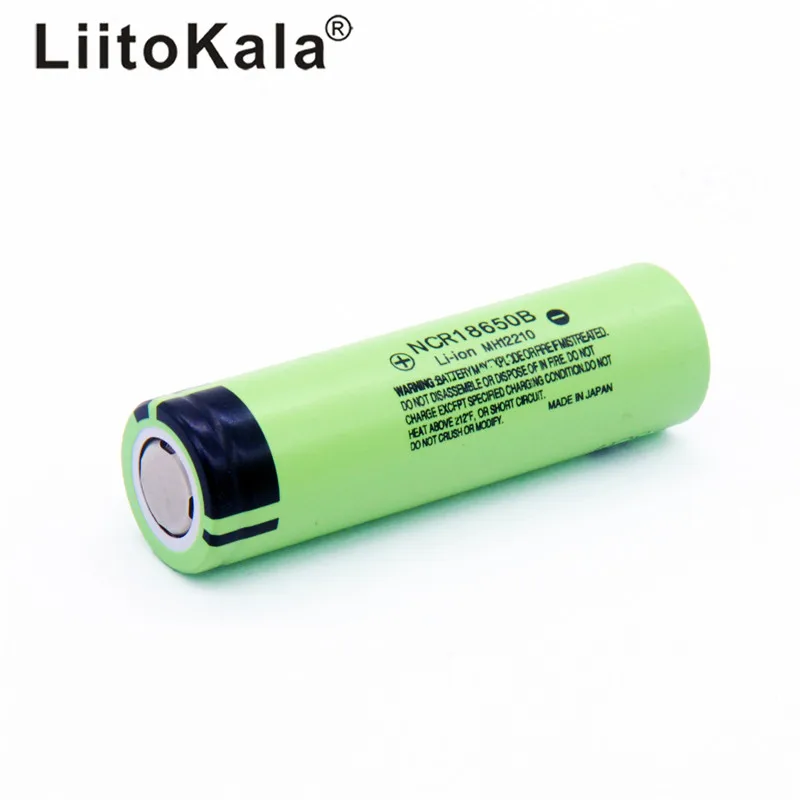 2019 liitokala 18650 3400 мАч новый оригинальный NCR18650 34B перезаряжаемый литий ионный