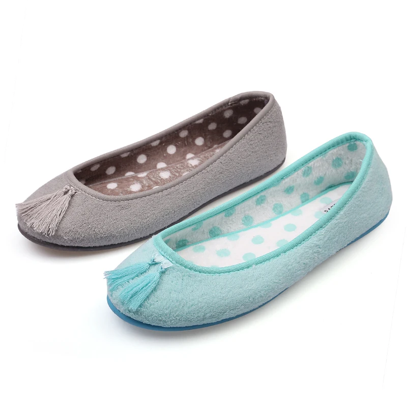 RASS/мягкие бархатные слипоны кораллового цвета сезон осень-зима женские домашние